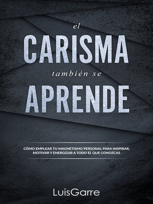 cover image of El carisma también se aprende